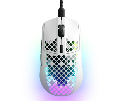 Myszka przewodowa SteelSeries Aerox 3 Snow